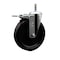 Service Caster 6'' Phenolic Swivel 7/16'' Grip Ring Stem Caster with Total Lock Brake SCC-GRTTL20S615-PHR-716138 - alternate 1